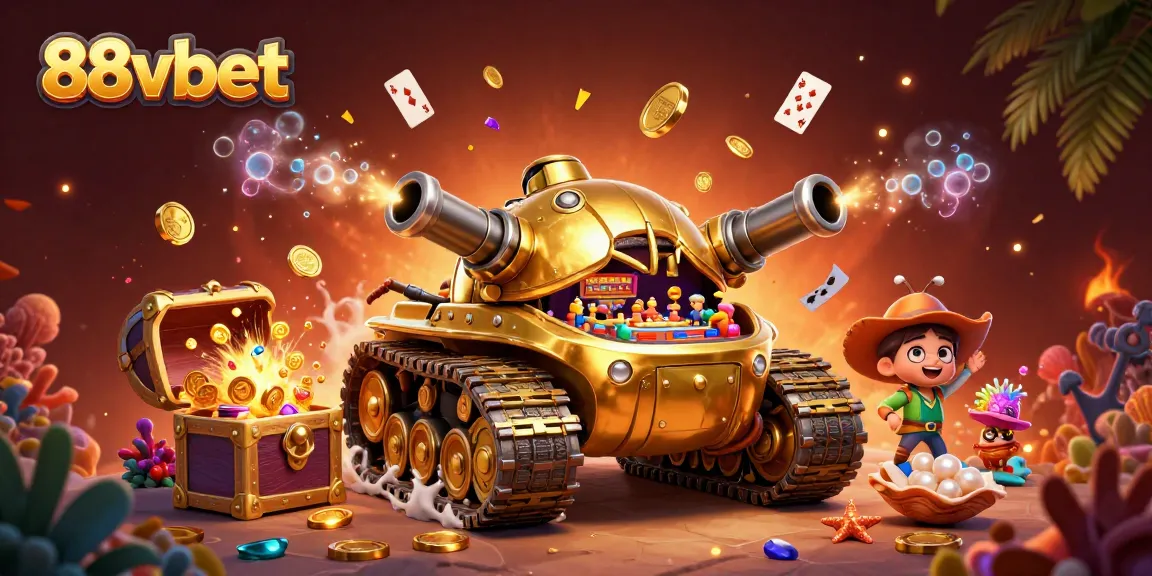 Experience the thrilling world of 88vbet with an interactive casino scene featuring a vibrant 3D caricature.