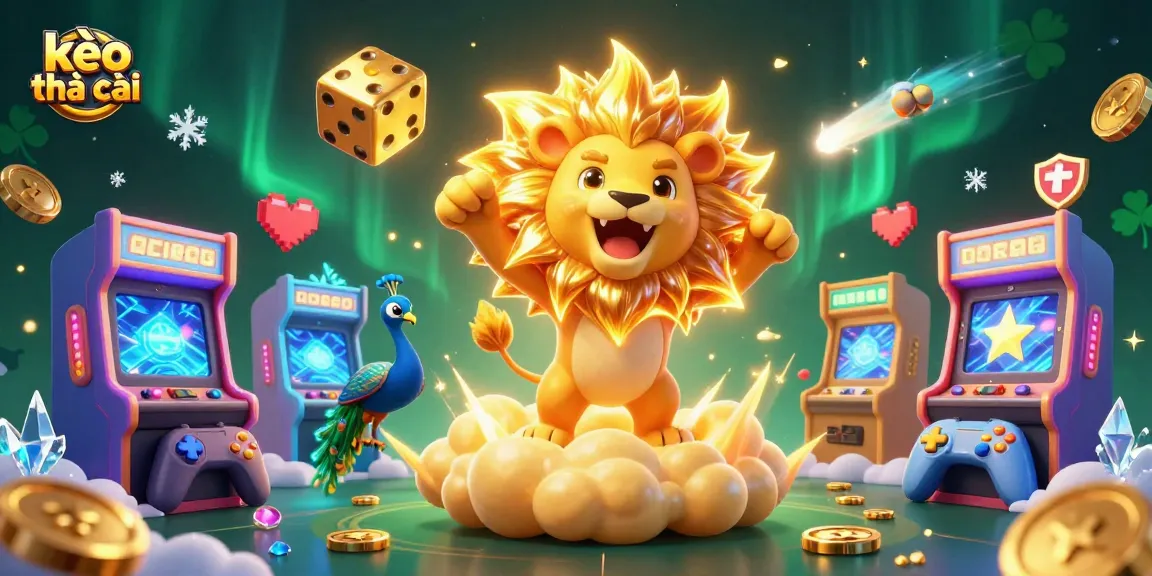 Experience thrilling betting with kèo nhà cái amidst vibrant casino elements and dynamic gaming action.