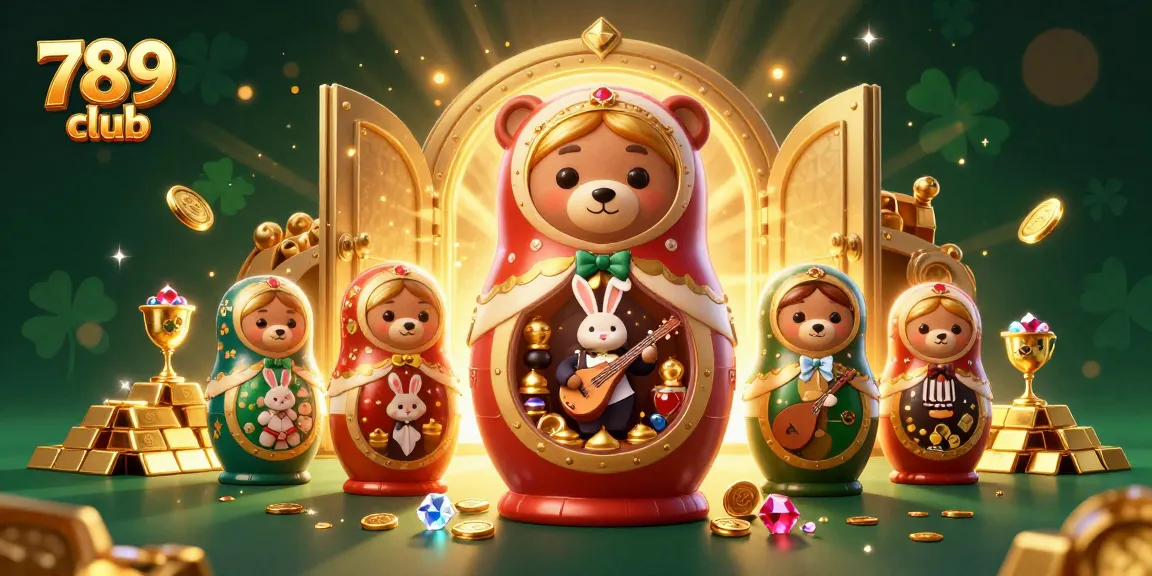 Experience the excitement of 789 club as cartoon characters bring casino magic to life in a vibrant scene.